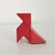Customizable Cocotte in origami style with magnets