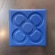 4 Imanes grandes Flor de Barcelona, Panot, resina ecológica