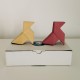 2 Ocelletes de paper d'estil origami