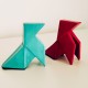 2 Pajaritas de papel de estilo origami