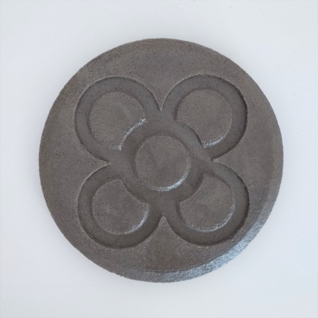 Round concrete Panot placemat
