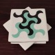 3 posavasos azulejos andalucía, modelo 1