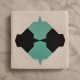 3 Andalusian tile coasters, model 5