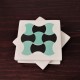 3 Andalusian tile coasters, model 7
