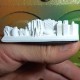 3 mini magnets skyline de Barcelona a doble cara