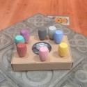 8 cactus magnets