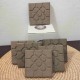 6 coasters Bilbao rosette tile in concrete