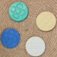 4 posavasos redondos Panot de Barcelona