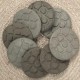8 posagots rodons hormigó  roseta de Bilbao