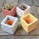 4 Mini Testos cúbics Panot de Barcelona