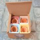 4 Mini Cubic Pots Panot of Barcelona