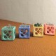 4 mini openwork cubic Panot pots from Barcelona