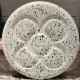 Salvamantel redondo Panot de Barcelona con aspecto terrazzo