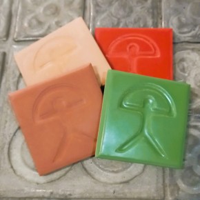 4 posavasos Indalo de Almería