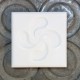 4 quatrisquel coasters, Lauburu from Basque country