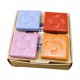 4 mini magnets cuatrisquel, Lauburu del País Vasco