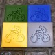 4 posagots cicliste