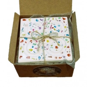 4 posavasos Panot primavera
