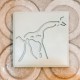 4 giraffe coasters
