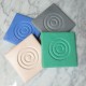 4 posavasos Panot círculos concéntricos