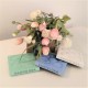Lot de 3 posagots, Flor de Barcelona, Panot, en resina ceràmica
