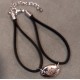 Polsera oval amb penjoll Lauburu, cuatrisquel