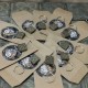 10 Panot Concrete Pendant Keychains