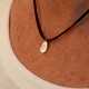Teardrop necklace with Barcelona tile