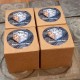 4 mini macetas cúbicas Indalo
