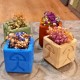 4 mini Indalo cubic planters