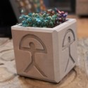 Indalo cubic pot