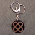 Llavero Flor de Barcelona personalizable
