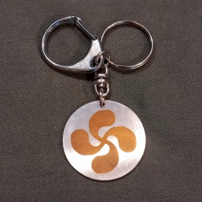 Llavero personalizable con Lauburu