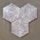 3 posavasos loseta Gaudí