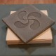 Lauburu Concrete Trivet
