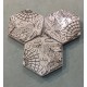 3 Gaudí concrete tile coasters