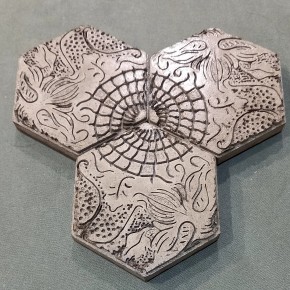 3 posavasos loseta Gaudí hormigón