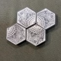 4 mini imanes loseta de Gaudí