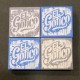 4 mini imanes El Gótico